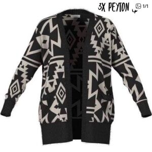 3X LuLaRoe Peyton cardigan sweater.  Very soft!  Beautiful for fall and winter!